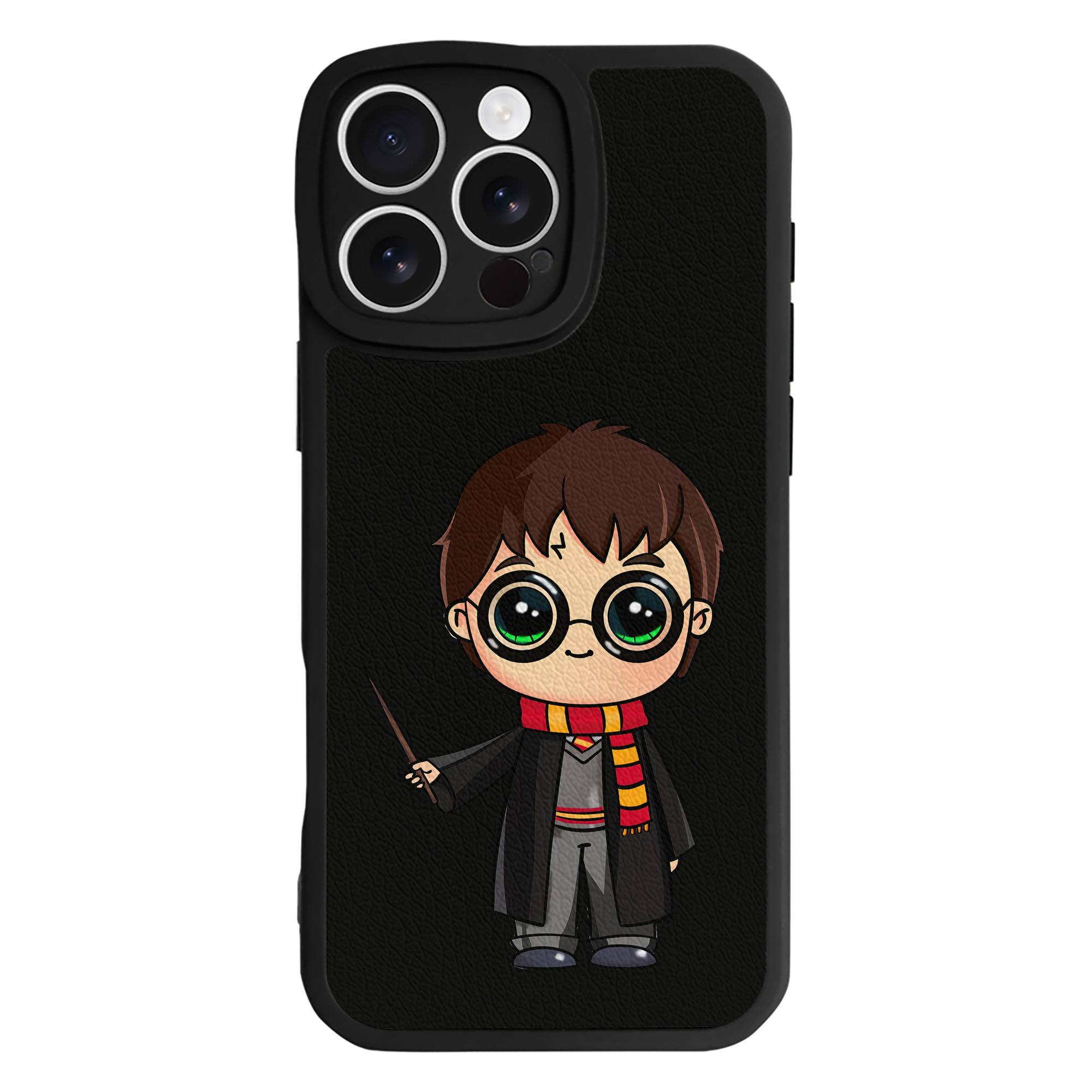 （画像用） Harry Potter ハリー・ポッターシリーズ 【iPhone 16シリーズ対応】シリコンスマホケース（レザー調） 材質：シリコン